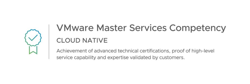 Cloud Native VMware Master Services Competency for Capstone IT Solutions